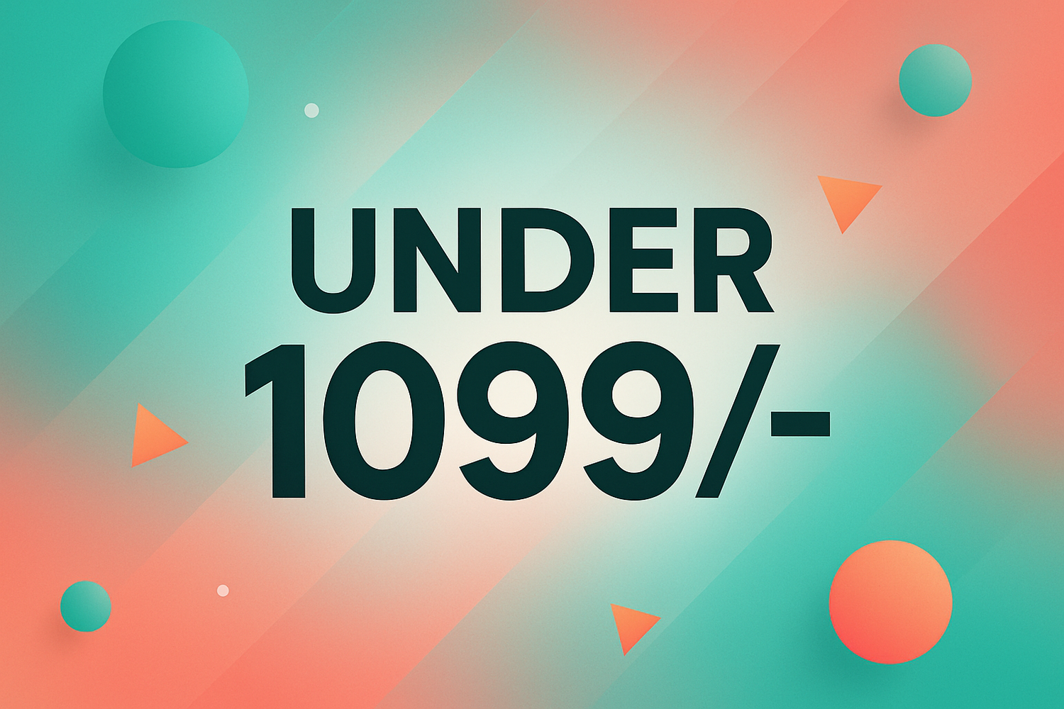 UNDER 1099/-